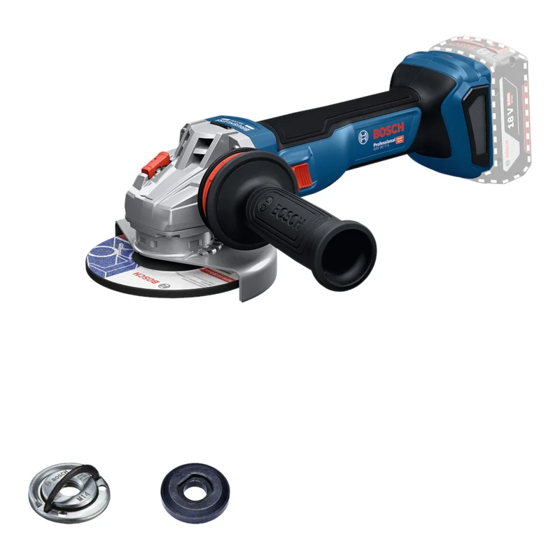 Bosch GWS 18V-11 S Professional Akku Winkelschleifer 18 V 125 mm ( 06019N4001 ) Brushless + L-Boxx - ohne Akku, ohne Ladegerät