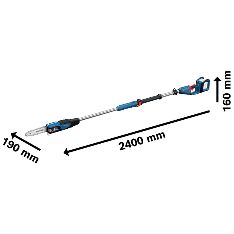 Telescopic Pruner Bosch GKE 18V-25 TP
