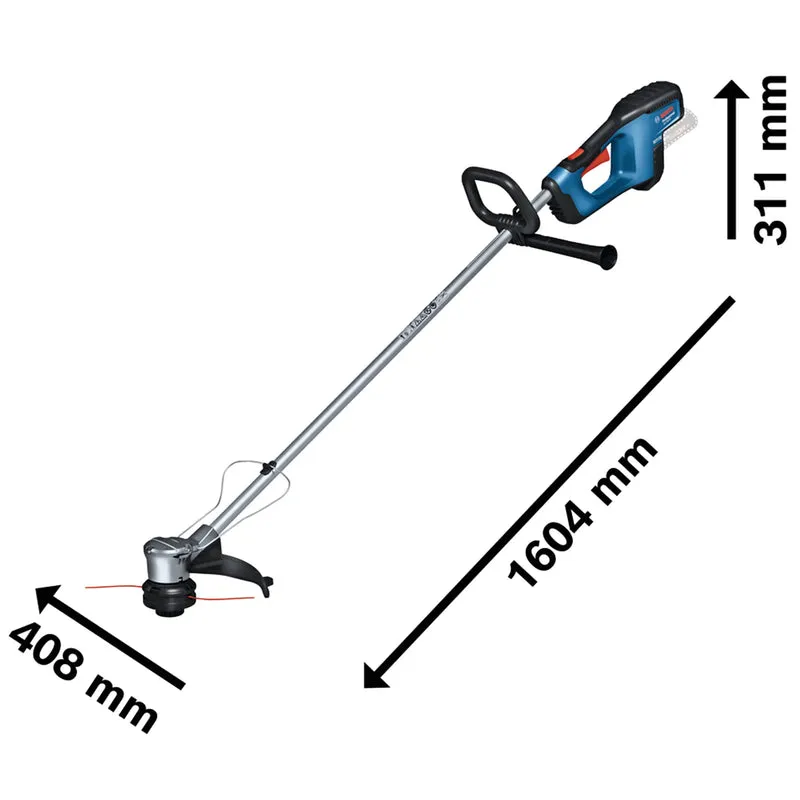 Battery-powered trimmer Bosch GRT 18V-33