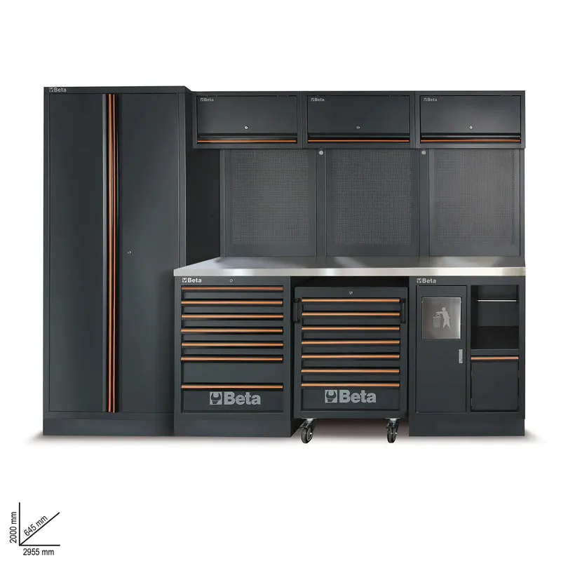 Workshop furniture Beta C45PRO 2.0 X with 268 Free Tools