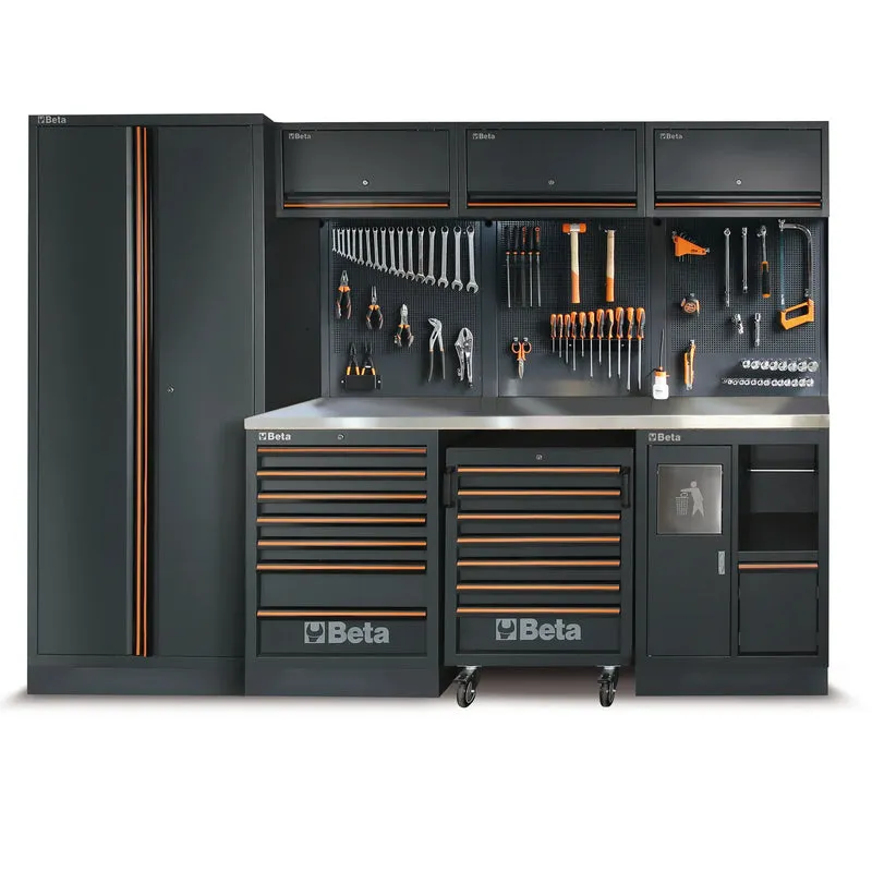 Workshop furniture Beta C45PRO 2.0 X with 268 Free Tools