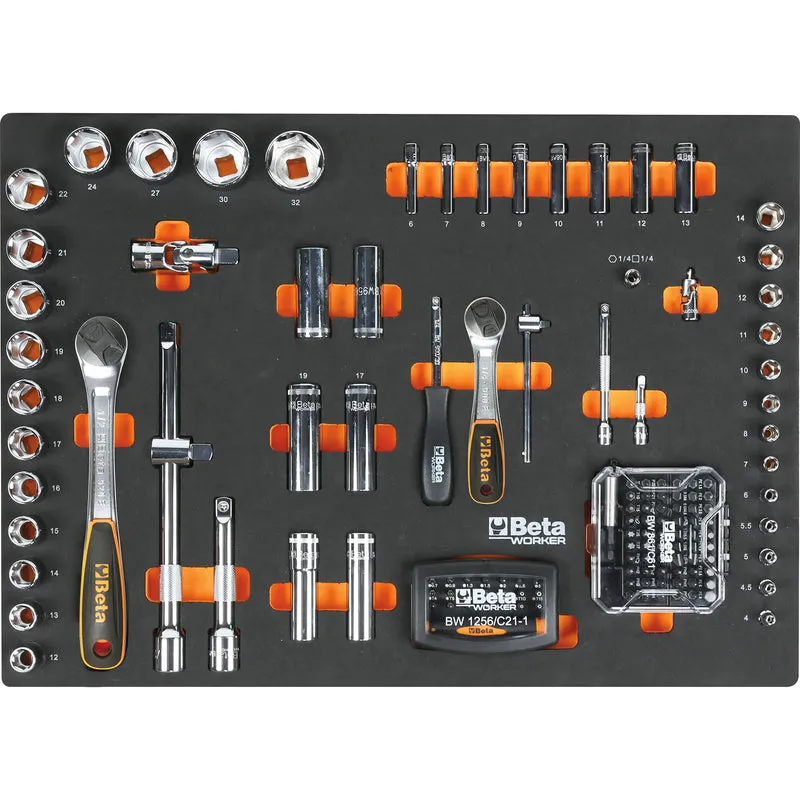 Workshop furniture Beta C45PRO X with 196 Free Tools