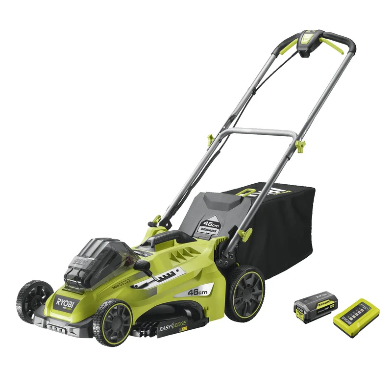 Brushless Lawnmower Ryobi RLM36X46H50PG 36V 5Ah