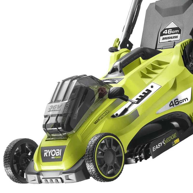 Brushless Lawnmower Ryobi RLM36X46H50PG 36V 5Ah