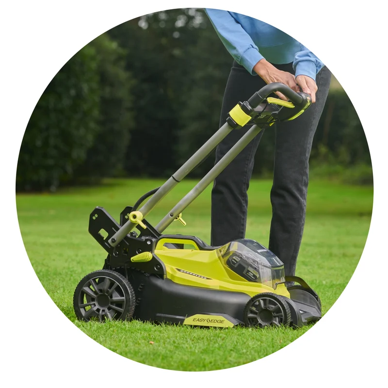 Lawnmower Ryobi RY18LMX40C-240 18V 4Ah