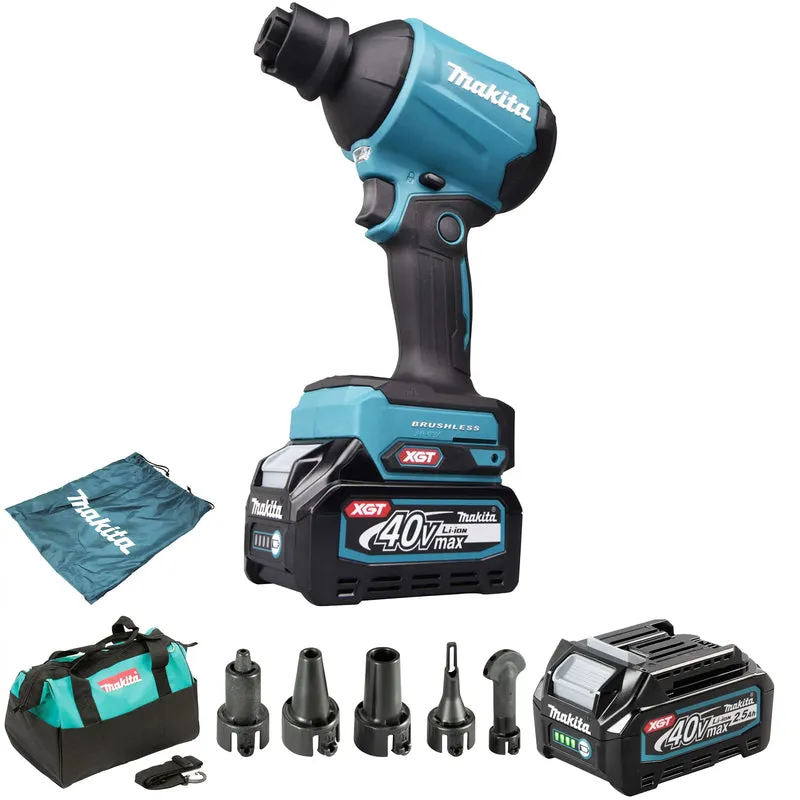 Blower Makita AS001GD101 40V 2.5Ah