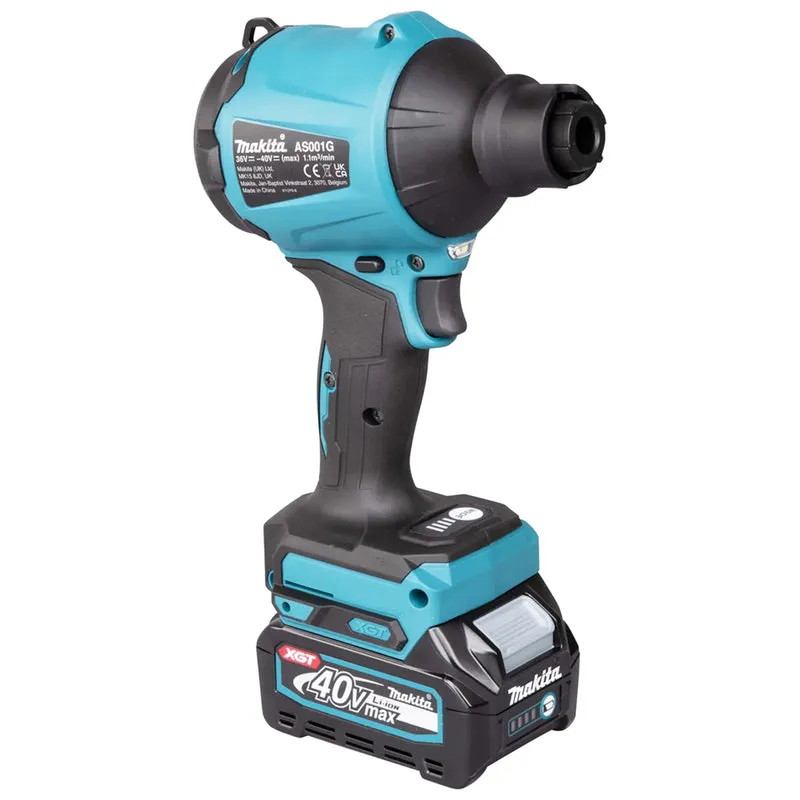 Blower Makita AS001GD101 40V 2.5Ah