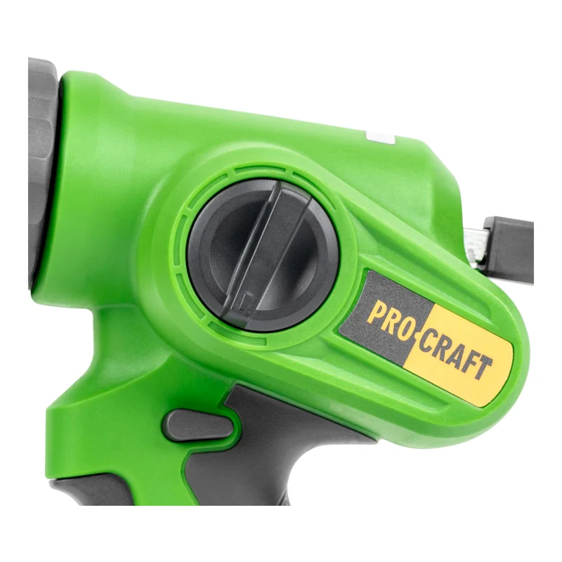 Procraft PC20bb Akku Kartuschenpistole 20 V 2000 N 280 - 310 ml + 1x Akku 4,0 Ah + Ladegerät