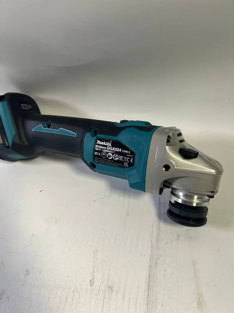 Makita DGA 504 Z Akku Winkelschleifer 18 V 125 mm Brushless Solo - ohne Akku, ohne Ladegerät - Leicht Gebraucht