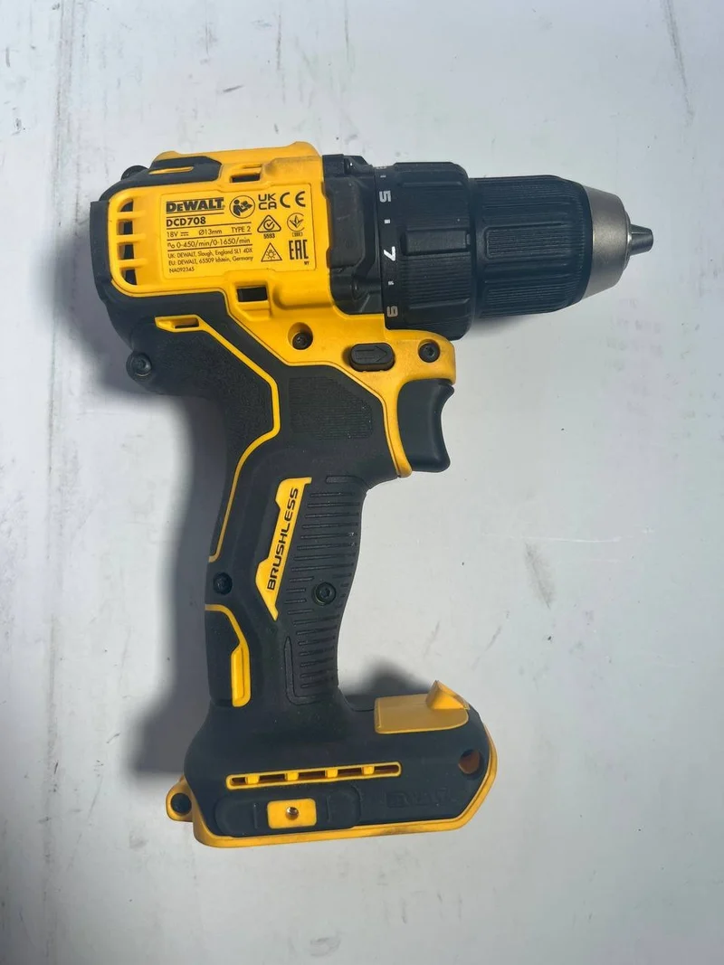 DeWalt DCD 708 NT Akku Bohrschrauber 18 V Li-Ion Brushless Solo in TSTAK Box - ohne Akku, ohne Ladegerät - Reparaturgerät