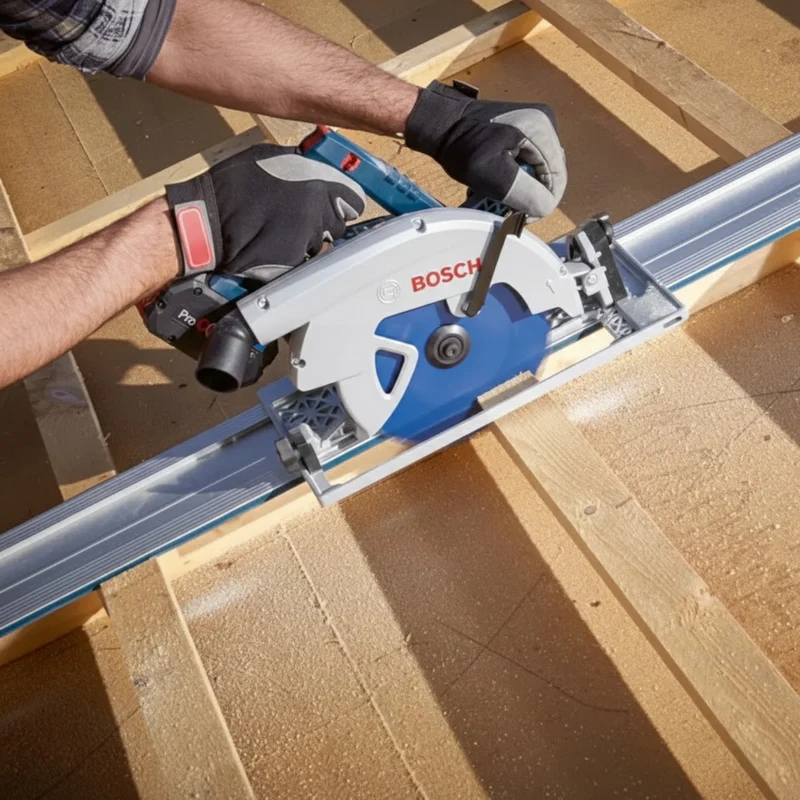 Bosch GKS 18V-68 G Professional Akku Handkreissäge 18 V 190 mm Brushless ( 06016C9100 ) + L-BOXX + Zubehör - ohne Akku, ohne Ladegerät