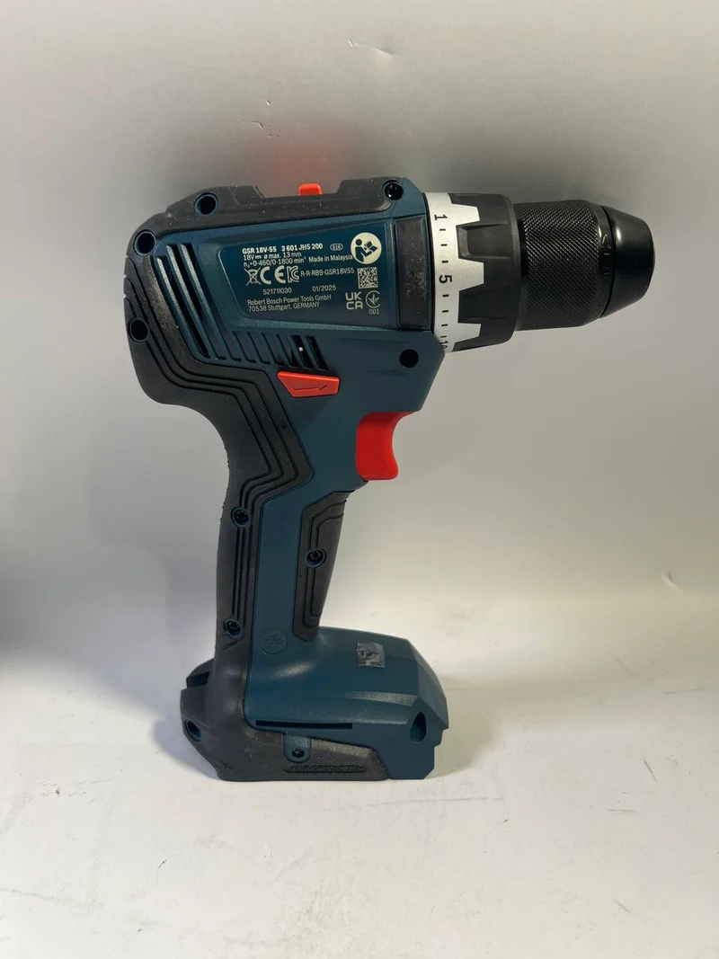 Bosch GSR 18V-55 Professional Akku Bohrschrauber 18 V 55 Nm Brushless ( 06019H5202 ) Solo - ohne Akku, ohne Ladegerät - Neuwertig