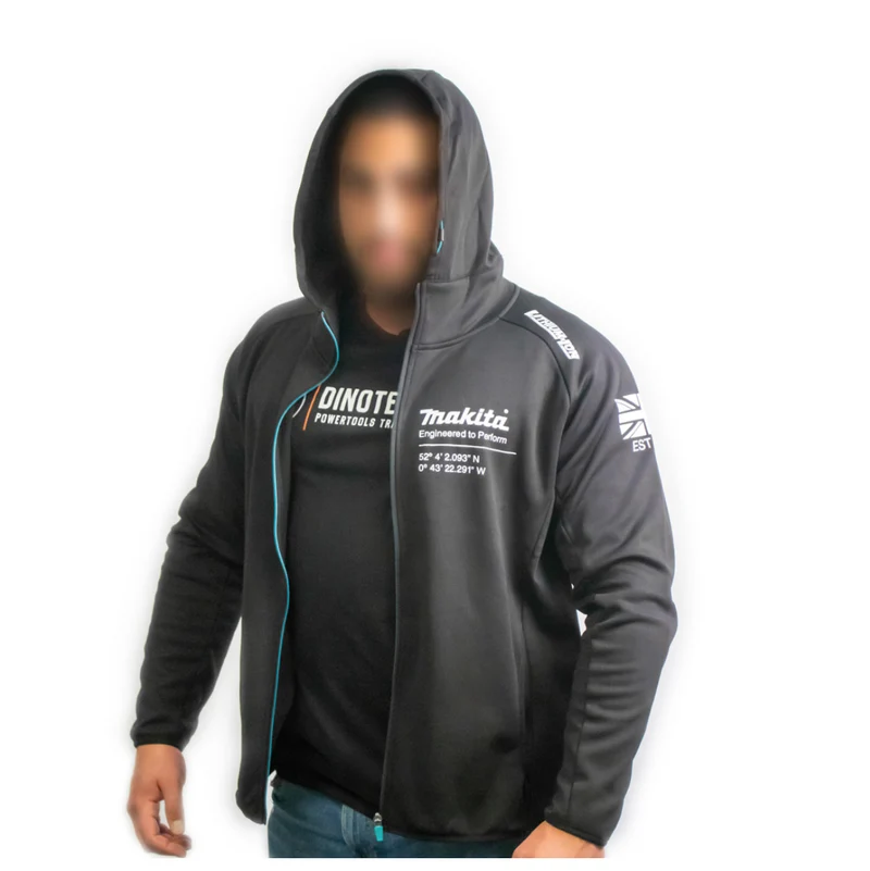 Makita Kapuze / Hoodie Jacke XL Polyester Arbeit und Freizeit ( 98P1818-XL )