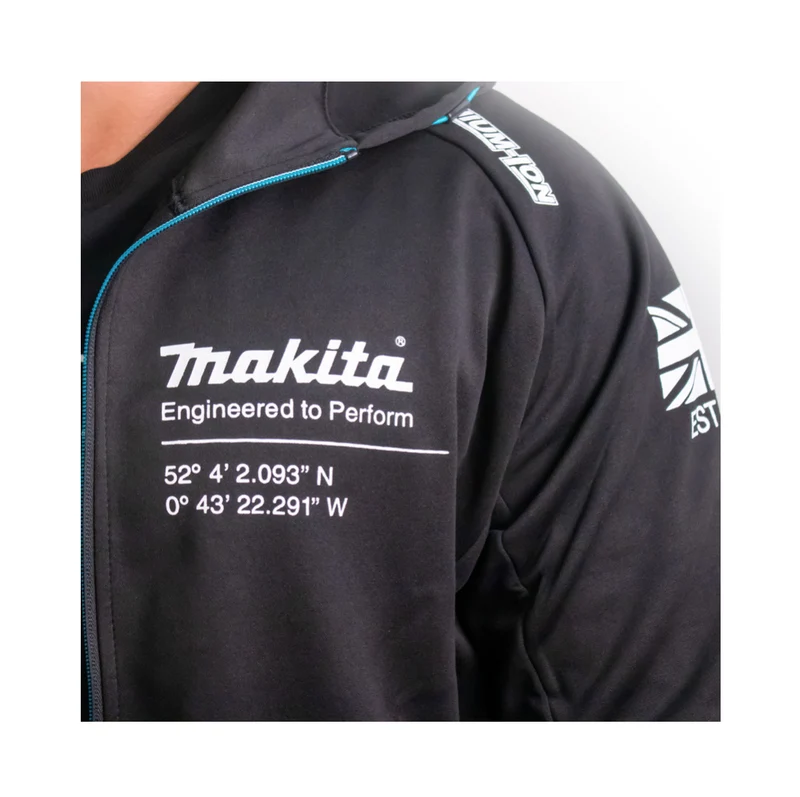 Makita Kapuze / Hoodie Jacke XXL Polyester Arbeit und Freizeit ( 98P1818-XXL )