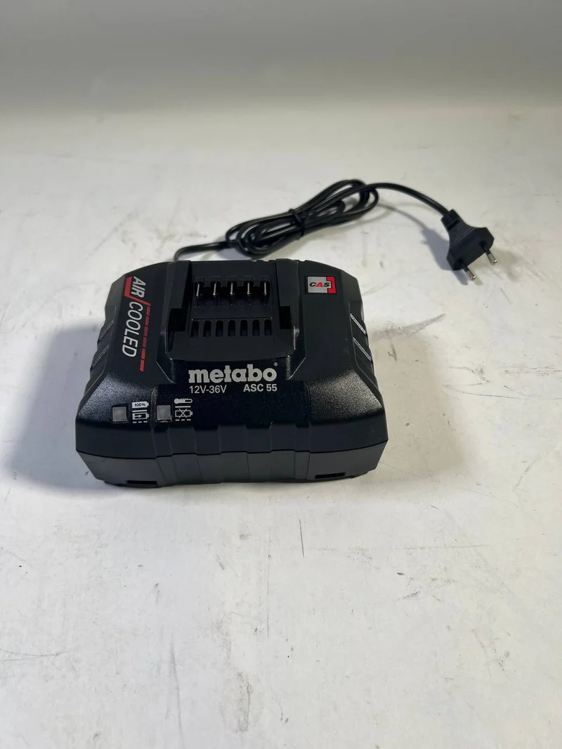 Metabo ASC 55 Ladegerät AIR COOLED 12-36V ( 627044000 ) Nachfolger von ASC 30-36 - Leicht Gebraucht