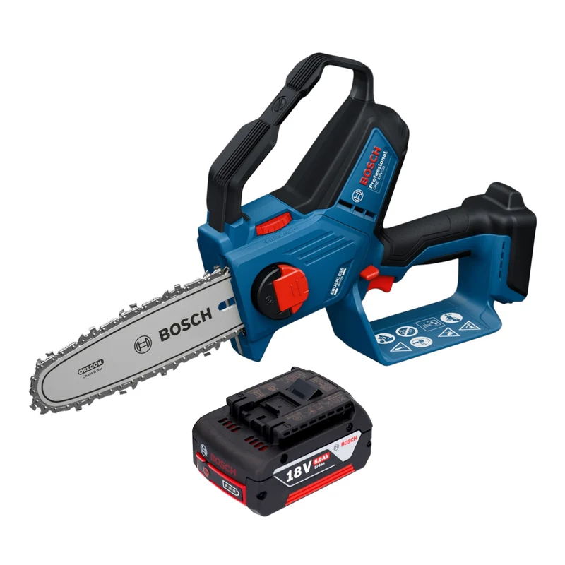 Bosch GKE 18V-20 Professional Akku Astsäge 18 V 18 cm + 1x Akku 5,0 Ah - ohne Ladegerät