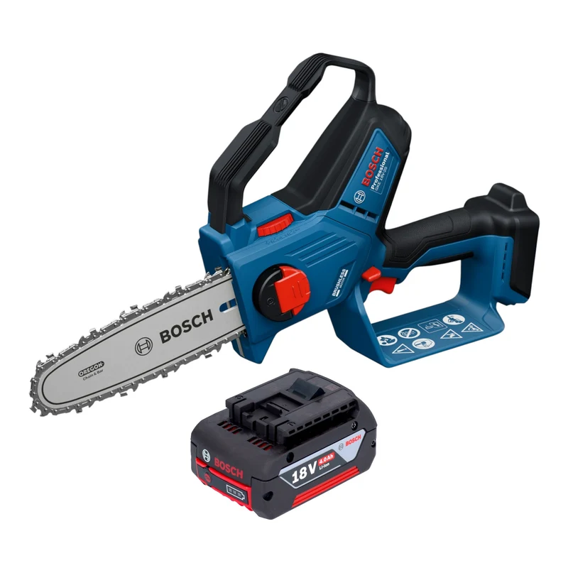 Bosch GKE 18V-20 Professional Akku Astsäge 18 V 18 cm + 1x Akku 4,0 Ah - ohne Ladegerät