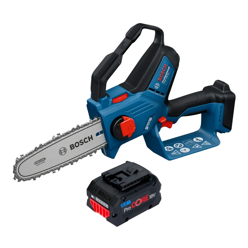 Bosch GKE 18V-20 Professional Akku Astsäge 18 V 18 cm + 1x ProCORE Akku 5,5 Ah - ohne Ladegerät