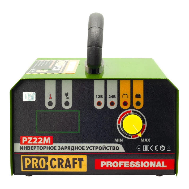 Procraft PZ22M Ladegerät 12/24 V Ladespannung 20/15 A Ladestrom für Autobatterien