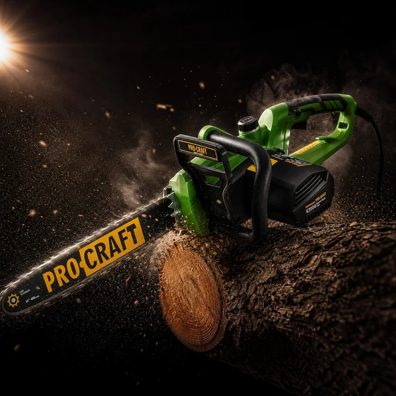 Procraft K2000 Kettensäge 1800 Watt 406 mm Schnittlänge