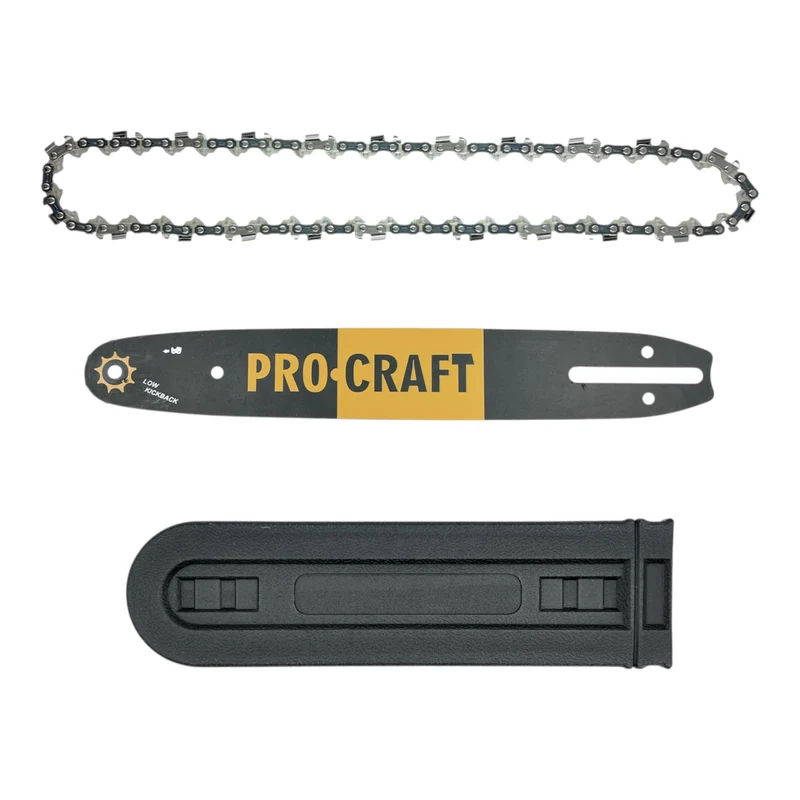 Procraft PKA38 Akku Kettensäge 20 V 304 mm Brushless + 1x Akku 4,0 Ah + Ladegerät
