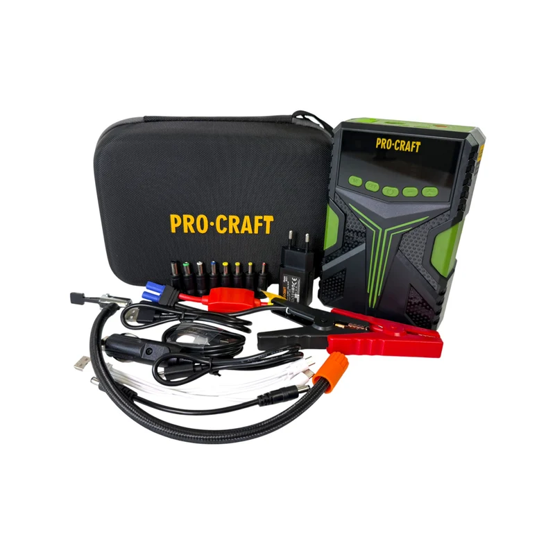 Procraft JSAP-12NE Starthilfegerät 800 A mit Powerbankfunktion