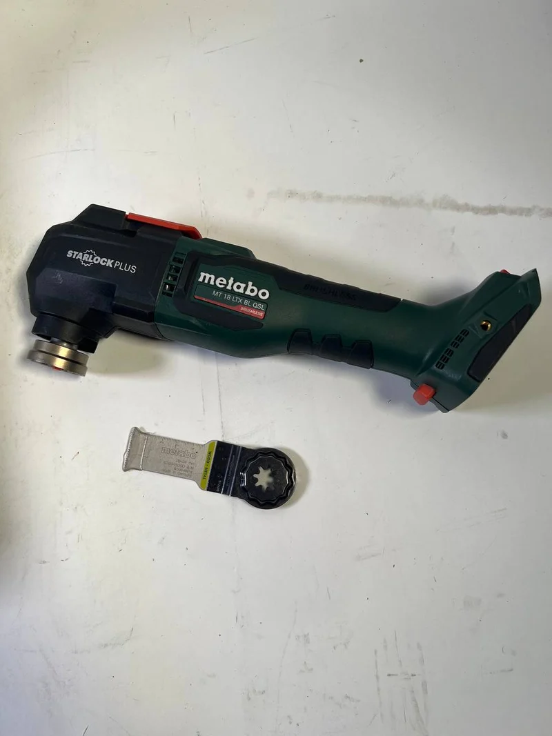 Metabo MT 18 LTX BL QSL Akku Multitool 18 V Brushless Starlock Plus ( 613088840 ) Solo + metaBOX - Gebraucht