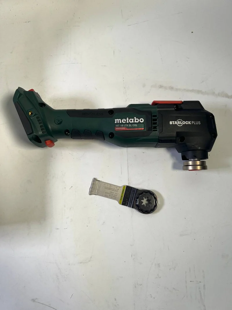 Metabo MT 18 LTX BL QSL Akku Multitool 18 V Brushless Starlock Plus ( 613088840 ) Solo + metaBOX - Gebraucht