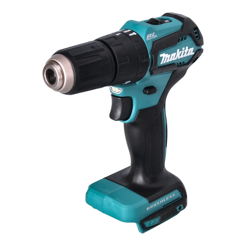 Makita DHP 483 SF1X9 Akku Schlagbohrschrauber 18 V 40 Nm Brushless + 1x Akku 3,0 Ah + Ladegerät + 96 tlg. Zubehör Set + Koffer