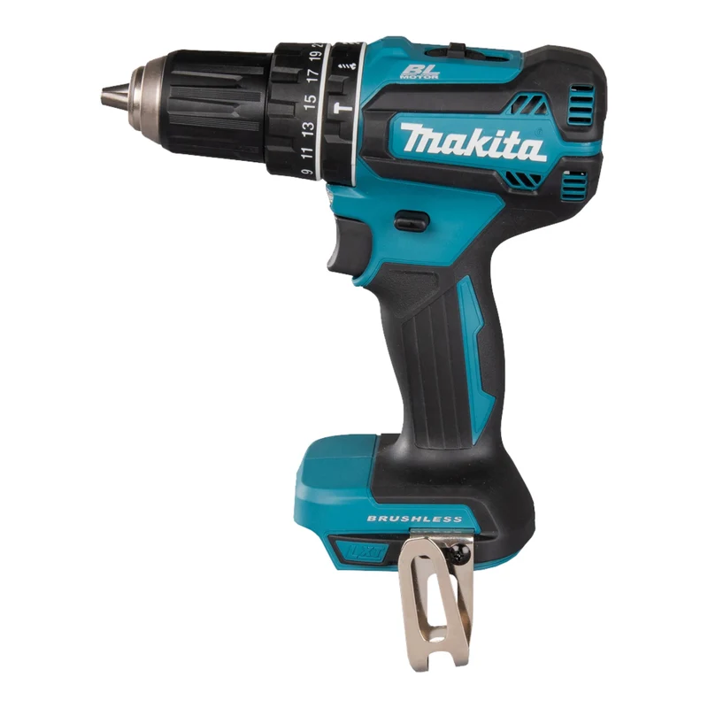 Makita DHP 485 SF1X9 Akku Schlagbohrschrauber 18 V 50 Nm Brushless + 1x Akku 3,0 Ah + Ladegerät + 96 tlg. Zubehör Set + Koffer