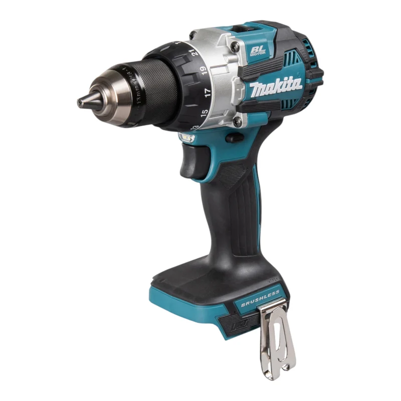 Makita DHP 489 SF1X9 Akku Schlagbohrschrauber 18 V 73 Nm Brushless + 1x Akku 3,0 Ah + Ladegerät + 96 tlg. Zubehör Set + Koffer