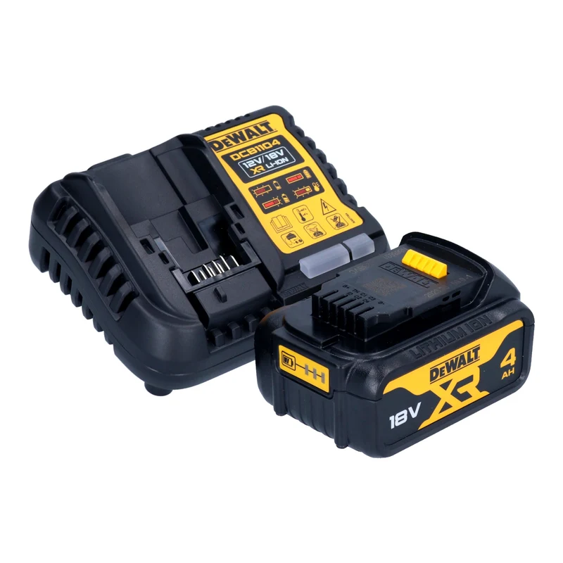 DeWalt DCG 406 M1 Akku Winkelschleifer 18 V 125 mm Brushless + 1x Akku 4,0 Ah + Ladegerät