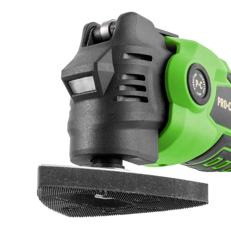 Procraft PMT22bb Akku Multifunktionswerkzeug 20 V Brushless + 2x Akku 2,0 Ah + Ladegerät + RHINO Toolcase