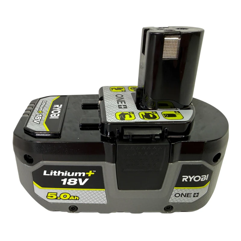 RYOBI RB1850X Akku 18 V 5,0 Ah / 5000 mAh Li-Ion ONE+ ( 5133005287 ) mit Ladestandanzeige