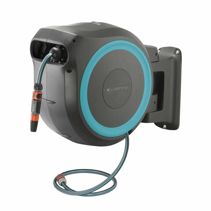 Wall mounted hose reel Gardena Roll Up L