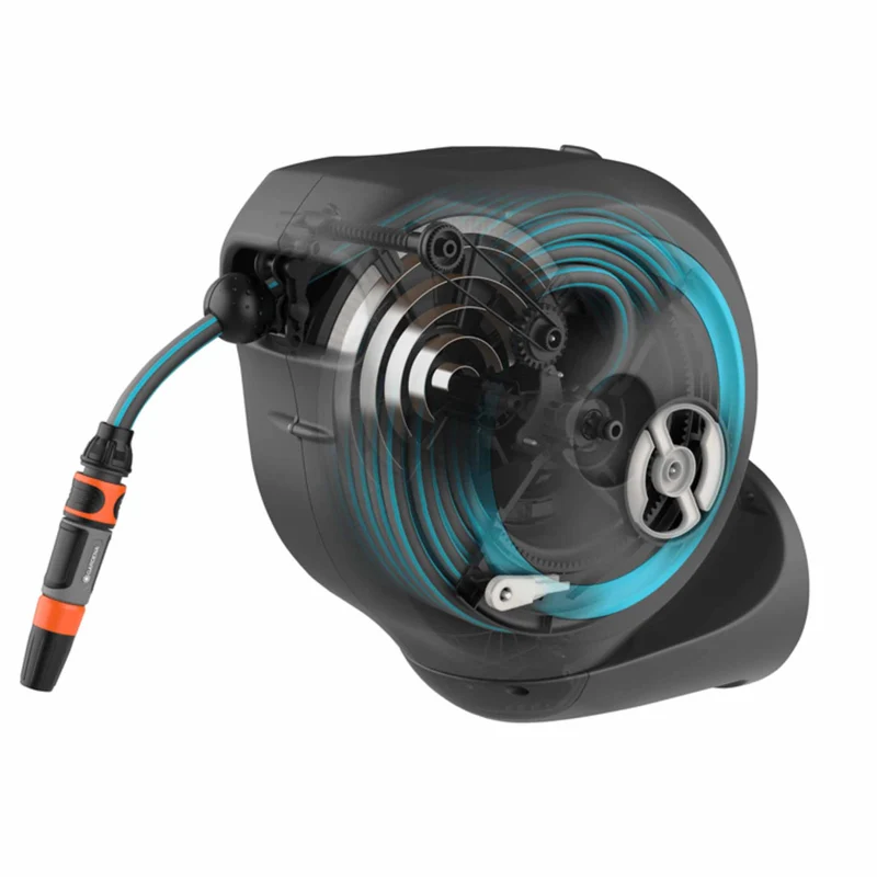 Wall mounted hose reel Gardena Roll Up S