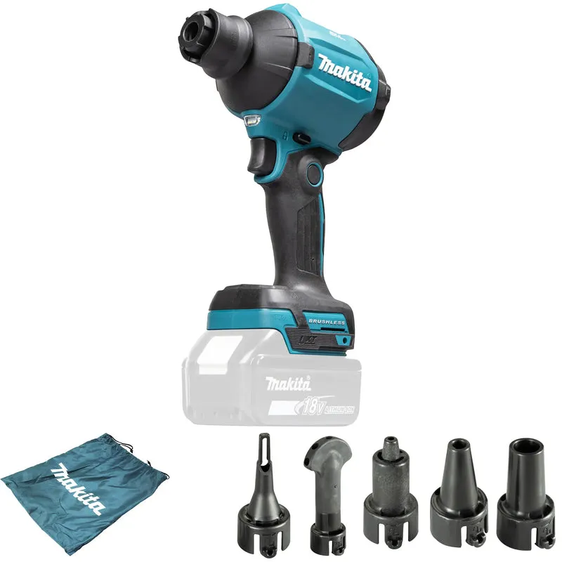 Pistol grip blower Makita DAS180Z 18V