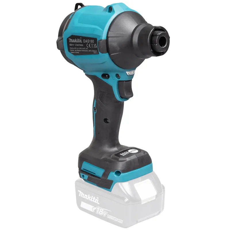 Pistol grip blower Makita DAS180Z 18V