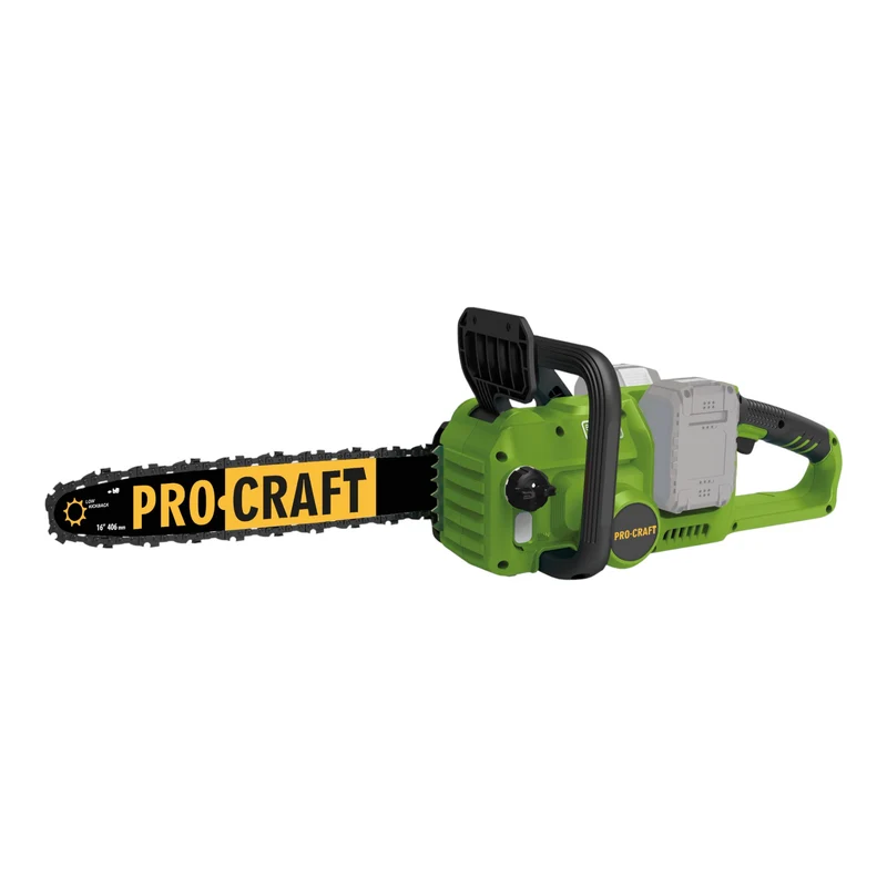 Procraft PCA42/2 Akku Kettensäge 40 V ( 2x 20 V ) 406 mm Brushless + 2x Akku 4,0 Ah + Ladegerät
