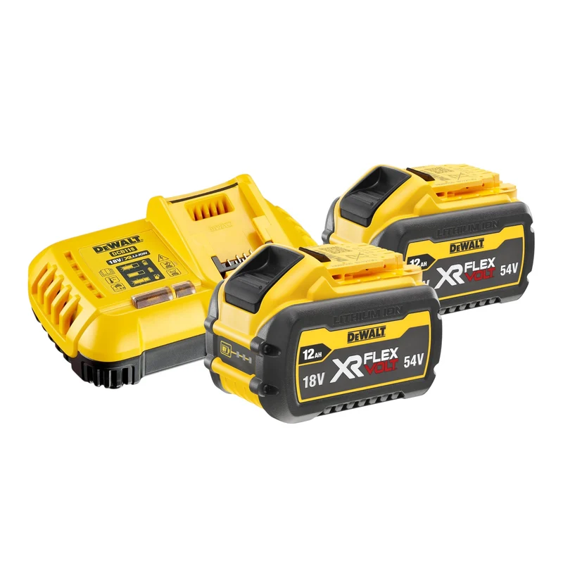 DeWalt DCM 571 Y2 Akku Motorsense 54 V FlexVolt 38 cm Brushless + 2x Akku 12,0 Ah + Ladegerät