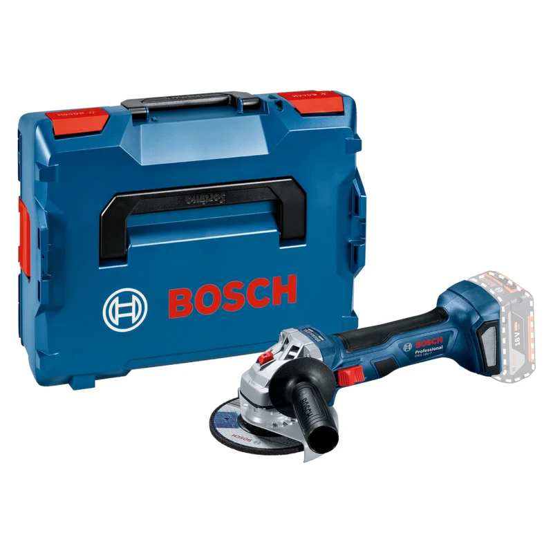 Bosch GWS 18V-7 Professional Akku Winkelschleifer 18 V 115 mm ( 06019H9004 ) Brushless + L-Boxx - ohne Akku, ohne Ladegerät