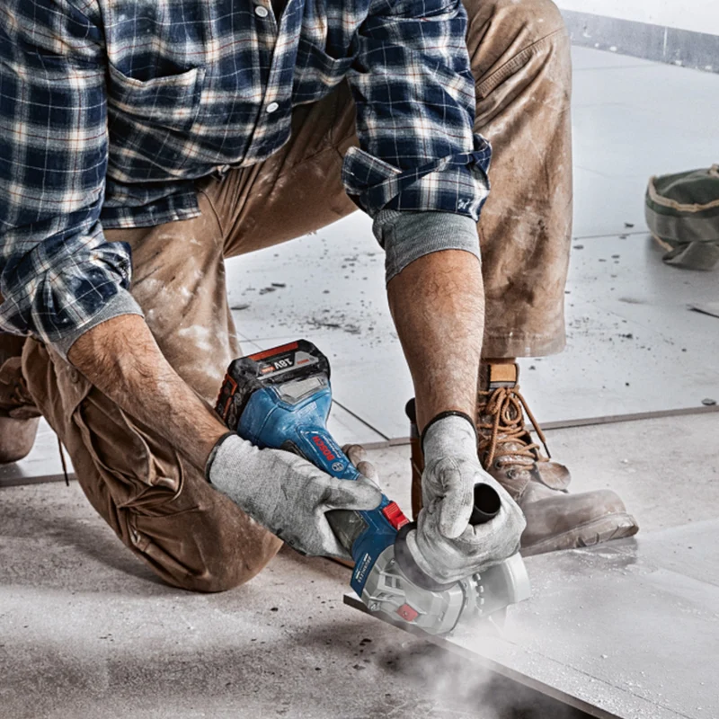 Bosch GWS 18V-7 Professional Akku Winkelschleifer 18 V 115 mm ( 06019H9004 ) Brushless + L-Boxx - ohne Akku, ohne Ladegerät