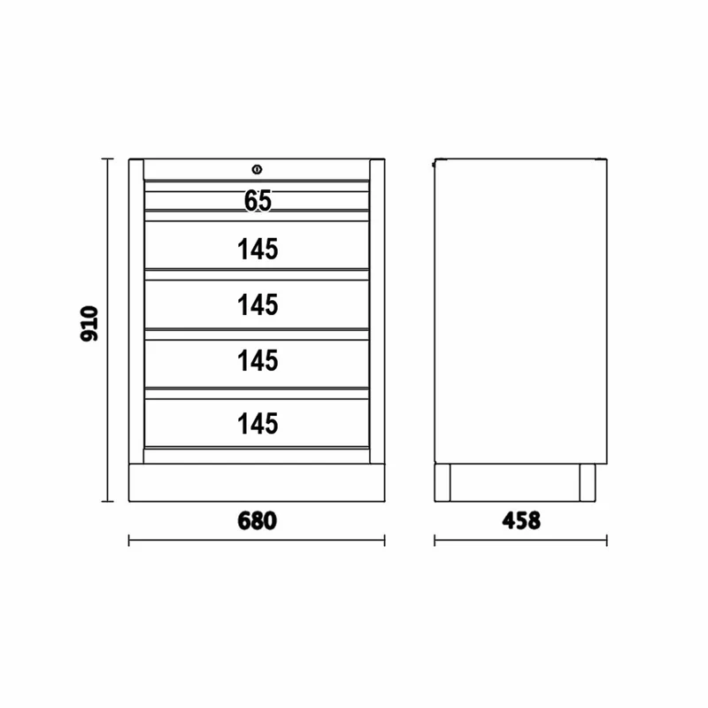 Chest of drawers Beta C45PRO 2.0 M5