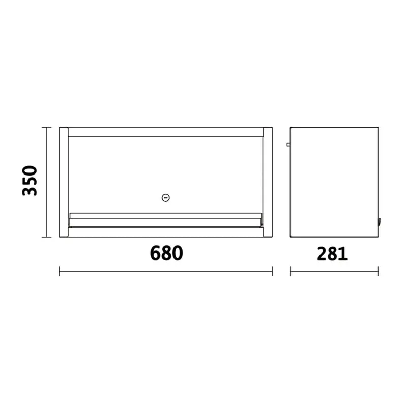 Wall cabinet Beta C45PRO 2.0 PM
