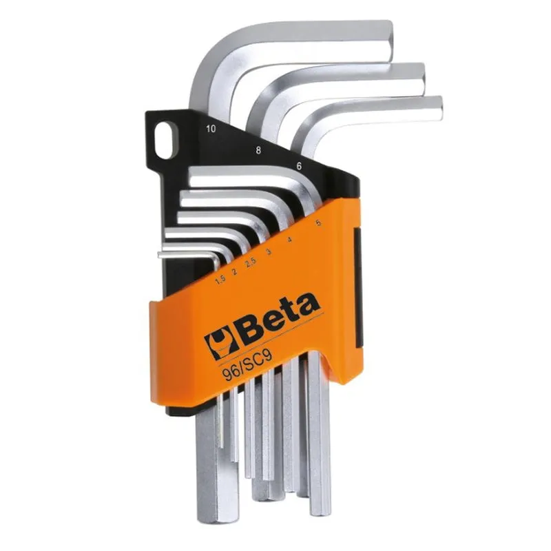Set of 9 hex keys Beta 96/SC9