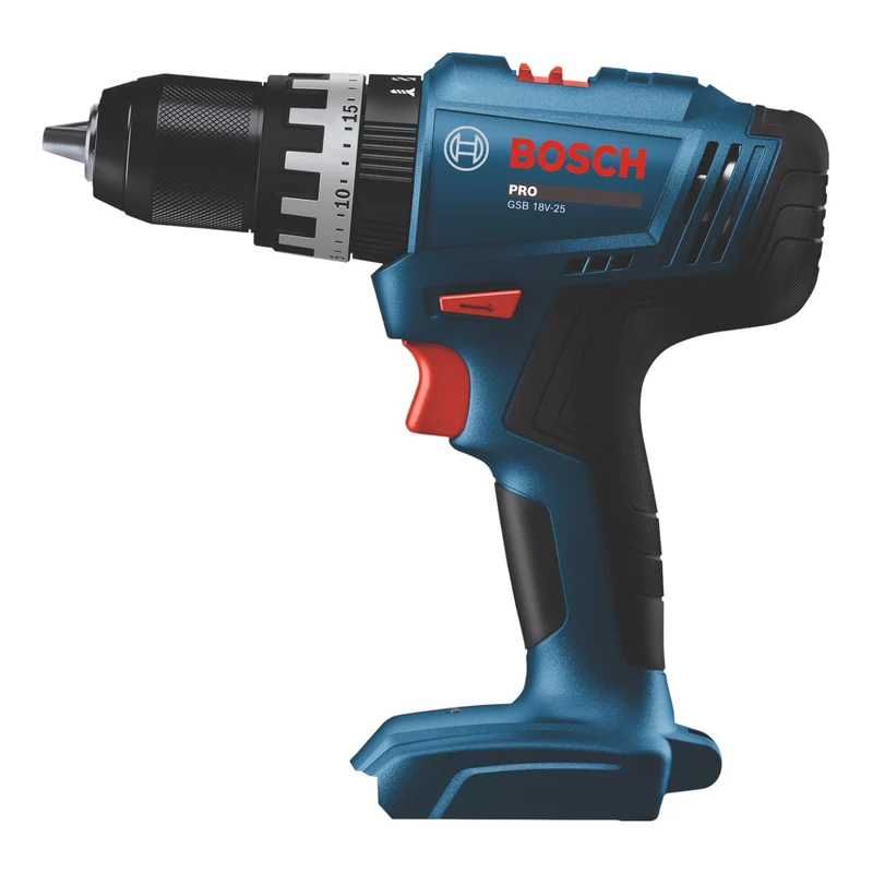 Bosch GSB 18V-25 Professional Akku Schlagbohrschrauber 18 V 56 Nm + 2x Akku 4,0 Ah + Ladegerät + L-Boxx