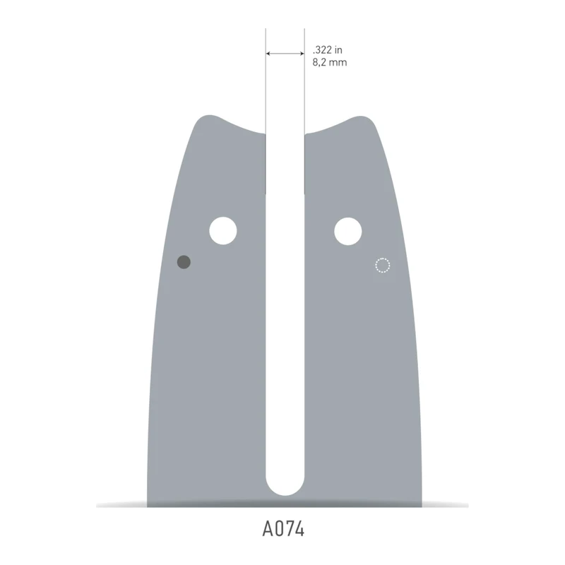 Oregon AdvanceCut Schwert 35 cm 1,3 mm 3/8" ( 140SXEA074 ) Führungsschiene für Kettensäge