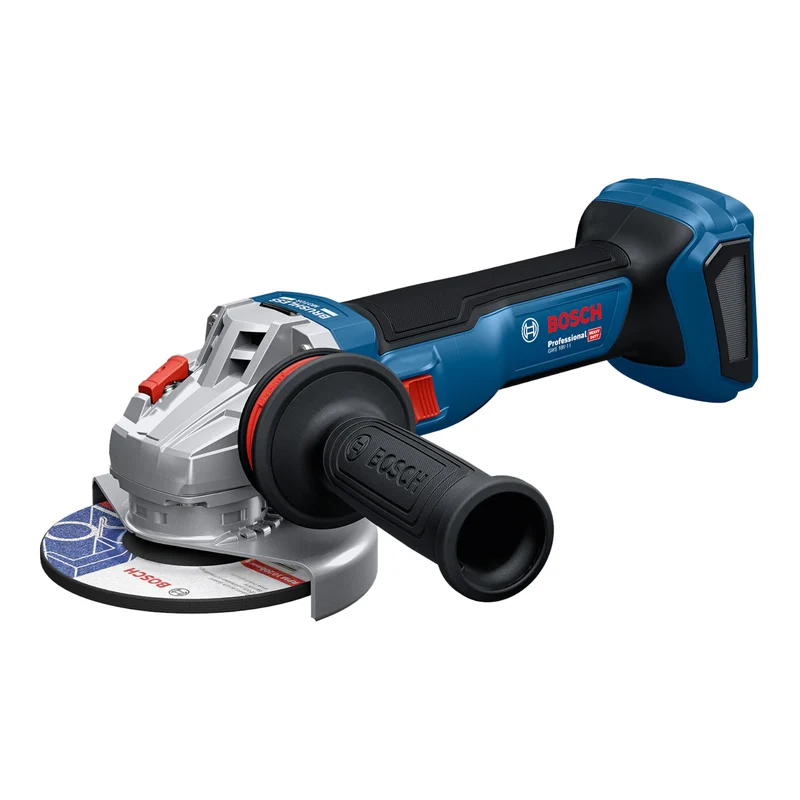Bosch GWS 18V-11 Professional Akku Winkelschleifer 18 V 125 mm + 1x Akku 5,0 Ah - ohne Ladegerät
