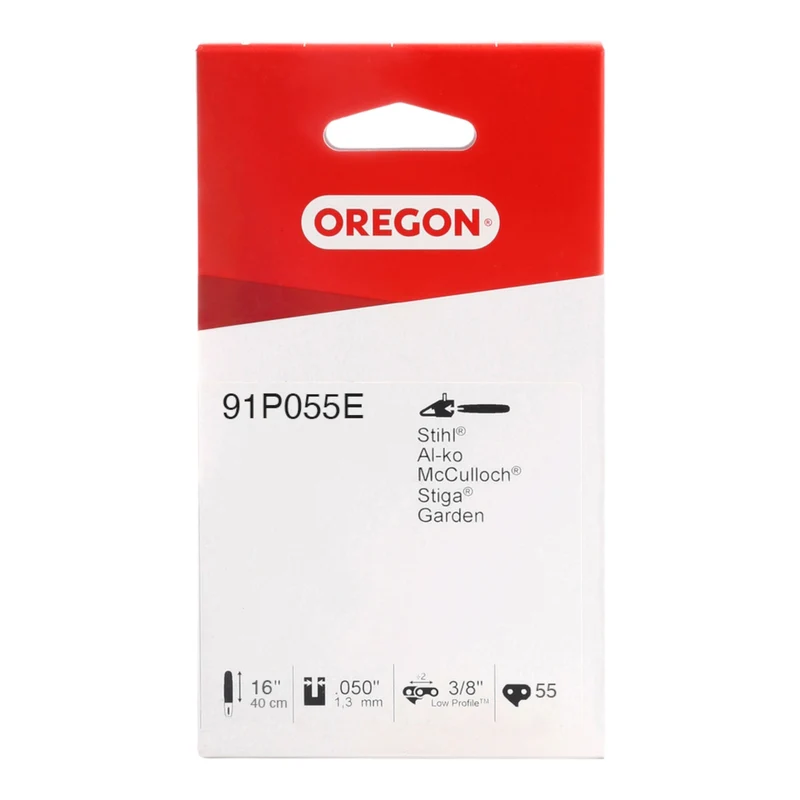 Oregon Kombo Führungsschiene + 2x Sägekette 40 cm 3/8"1,3 mm 55 TG ( 543484 )