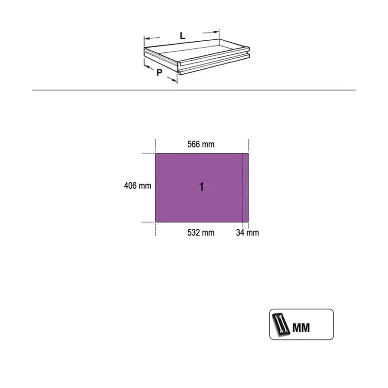 Workshop furniture Beta C45PRO 2.0 DX